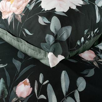 Pościel bawełniana ROSITA1 220x200 Eurofirany czarny