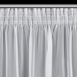 Firana gotowa na taśmie AVRIL 140x270 Eurofirany biały