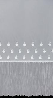 Firana gotowa na taśmie AVRIL 140x270 Eurofirany biały