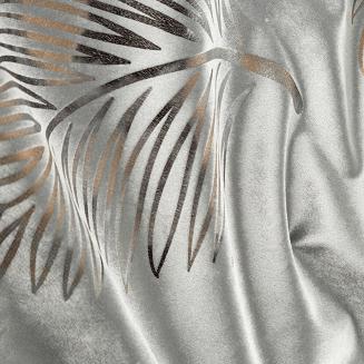 Zasłona gotowa na przelotkach IDALIA 140x250 Eurofirany srebrny