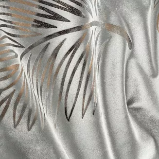 Zasłona gotowa na przelotkach IDALIA 140x250 Eurofirany srebrny