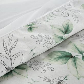 Pościel satynowa SPRING 160x200 Eurofirany biały