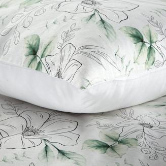 Pościel satynowa SPRING 160x200 Eurofirany biały