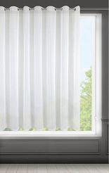 Firana gotowa na przelotkach LUCY 350x150 Eurofirany biała