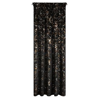 Zasłona gotowa na taśmie DORI 140x270 Eurofirany czarny