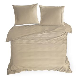 Pościel satynowa ELEGANT1D 220x200 Eva Minge Eurofirany beżowy