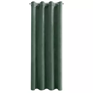 Zasłona gotowa na przelotkach NAMI 135x250 Design91 ciemnomiętowy