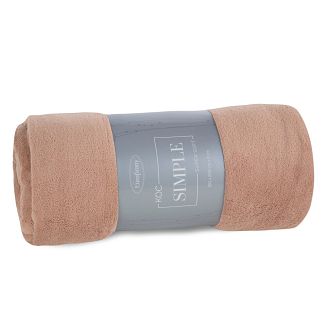 Koc narzuta SIMPLE1 150x200 Eurofirany beżowy