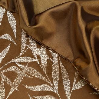 Obrus dekoracyjny BLINK 35x140 Eurofirany brązowy