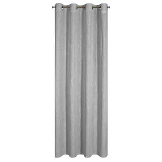 Zasłona gotowa na przelotkach LATIKA 140x250 Eurofirany srebrny