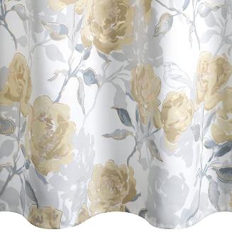 Zasłona gotowa na przelotkach INARI 140x250 Eurofirany srebrny