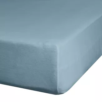 Prześcieradło jersey z gumką  120x200 Design91 ciemnoniebieski