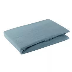 Prześcieradło jersey z gumką  120x200 Design91 ciemnoniebieski