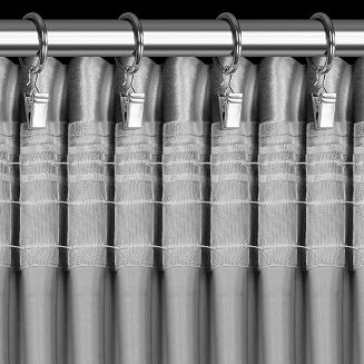 Zasłona gotowa CAMERON 140x270 Eurofirany srebrny