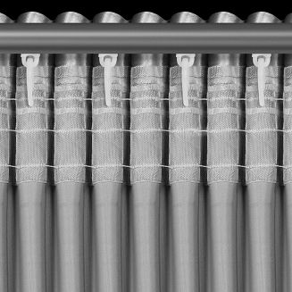 Zasłona gotowa CAMERON 140x270 Eurofirany srebrny