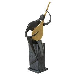 Figurka dekoracyjna RICO Eurofirany czarny