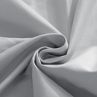 Prześcieradło satyna bawełniana z gumką 120x200 SIN szare