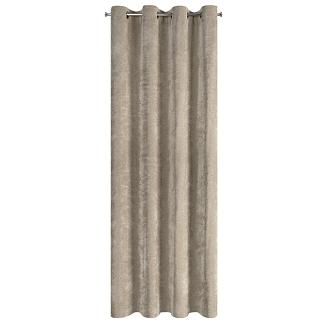 Zasłona gotowa na przelotkach NILO 140x250 Eurofirany beżowy