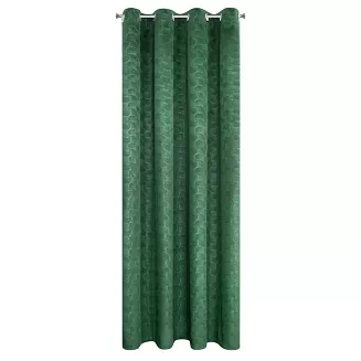 Zasłona gotowa na przelotkach ELLEN 140x250 Design91 zielony