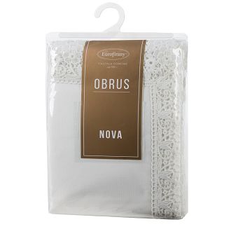 Obrus dekoracyjny CINDY 145x260 Eurofirany biały