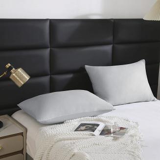 Poszewka satyna bawełniana SIN 40x60 szara