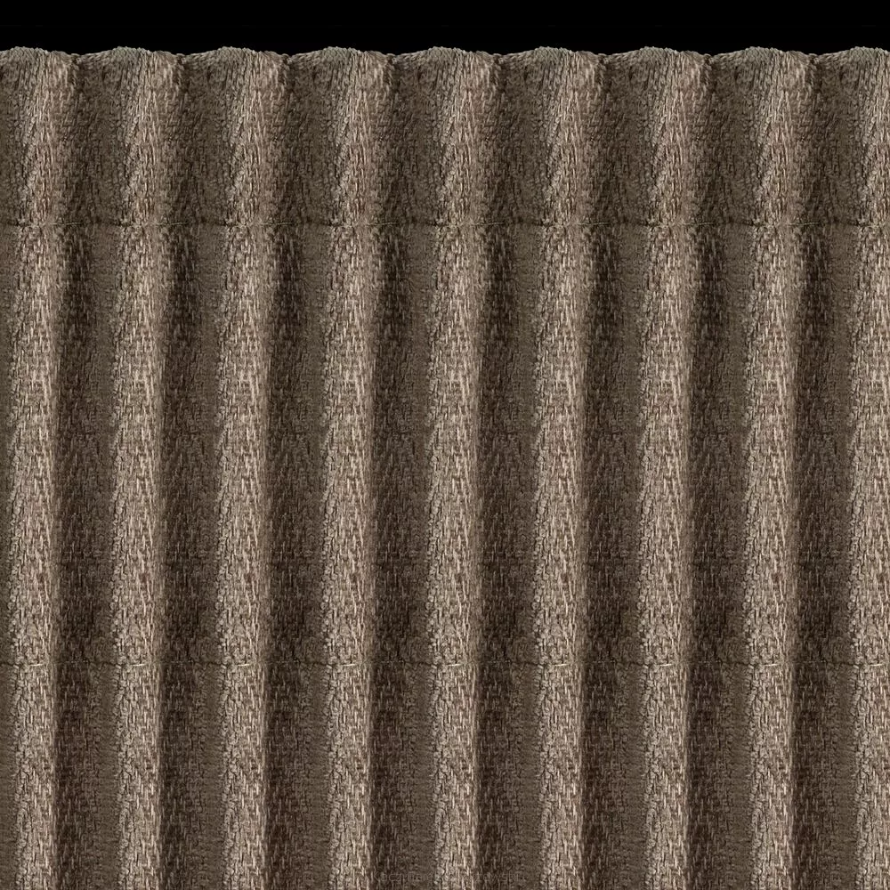 Zasłona gotowa na taśmie BLAKE 140x270 Eurofirany brązowy