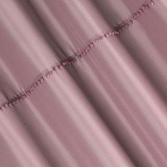 Zasłona gotowa na przelotkach DEFNE 135x260 Eurofirany różowy