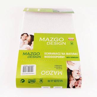 Wodoodporny ochraniacz na materac frotte 160x200 Mazgo