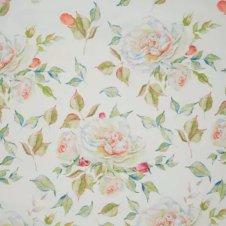 Pościel bawełniana ROSA 160x200 Design91 biały