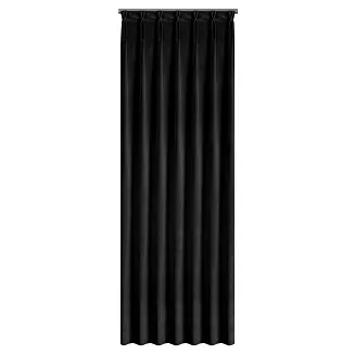 Zasłona gotowa MELANIE 140x270 Eurofirany czarny