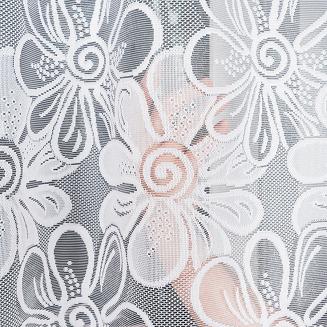 Firanka żakardowa gotowa na żabki PATRYCJA 300x150 biała