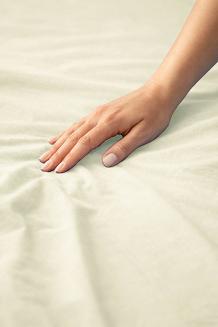 Prześcieradło bawełniane bez gumki 220x240 noris ecru