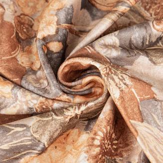 Zasłona gotowa na przelotkach DIANA 140x250 Eurofirany rudy