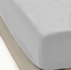 Prześcieradło polarowe z gumką MIŚ Fluffy 90x200 mikrofibra szare