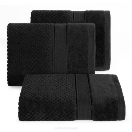 Ręcznik Jessi 70x140 Eurofirany czarny
