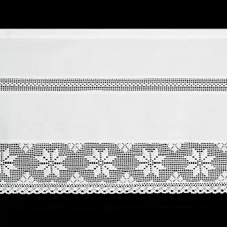 Firana gotowa na taśmie MIRANDA 150x70 Eurofirany biały