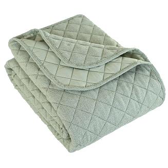 Narzuta dekoracyjna MOLLY 170x210cm pikowana strukuralna szałwiowa