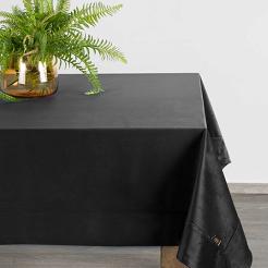 Obrus dekoracyjny VELVET 145x180 Eurofirany czarny