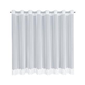 Firana gotowa na przelotkach ELZA 350x150 Eurofirany biały