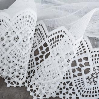 Firana gotowa na przelotkach ELZA 350x150 Eurofirany biały