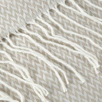 Koc narzuta AKRYL 130x170 Eurofirany beżowy