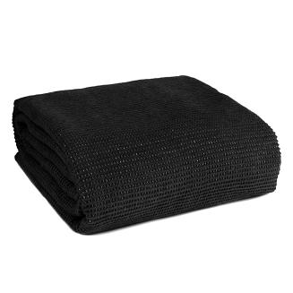 Koc narzuta AMBER 180x220 Design91 czarny