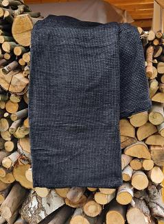 Koc narzuta AMBER 180x220 Design91 czarny