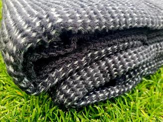 Koc narzuta AMBER 180x220 Design91 czarny