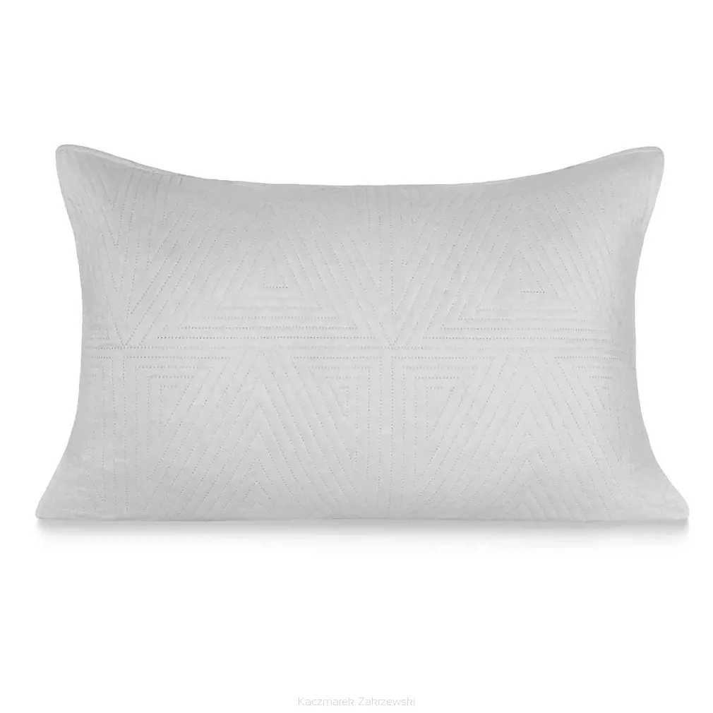 Poszewka dekoracyjna TRIO 50x70 pikowana szara