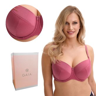 Biustonosz Full Cup Kate 281 usztywniany magenta