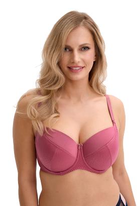 Biustonosz Full Cup Kate 281 usztywniany magenta