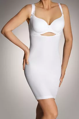 Halka korygująca na cienkich ramiączkach Vika Eldar biała