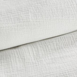 Pościel bawełniana MUSLIN 220x200 Eurofirany biała muślinowa