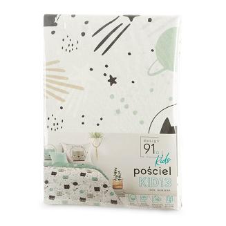 Pościel bawełniana KID Design91 biały